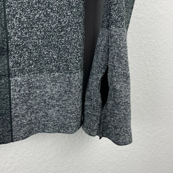 Under Armour Sweatshirt Women's Size S Threadborne HeatGear Hoodie Athletic Gray - Picture 6 of 8